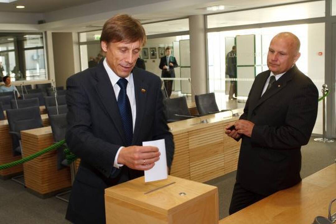 Pirmąkart Seimui vadovaus moteris