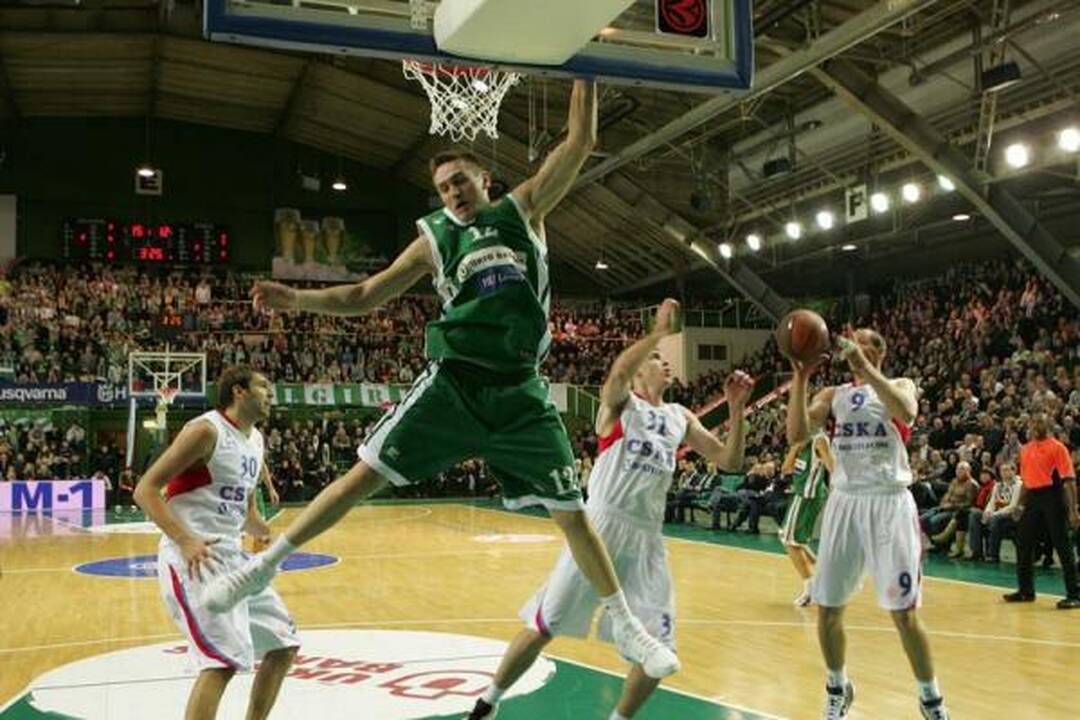 „Žalgiris“ - CSKA: dar viena nesėkmė 68:83 (papildyta)