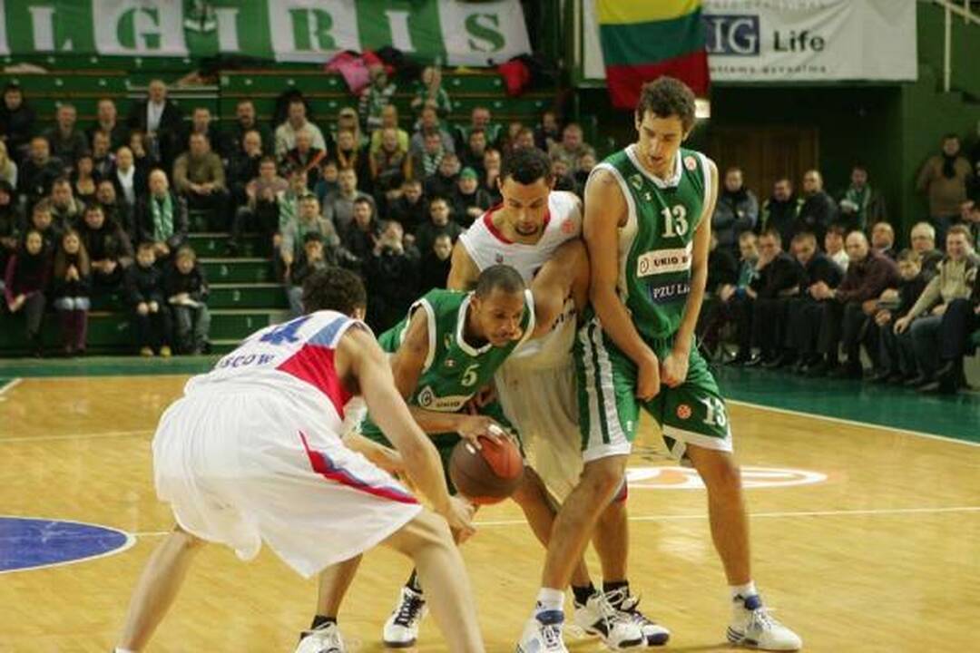„Žalgiris“ - CSKA: dar viena nesėkmė 68:83 (papildyta)