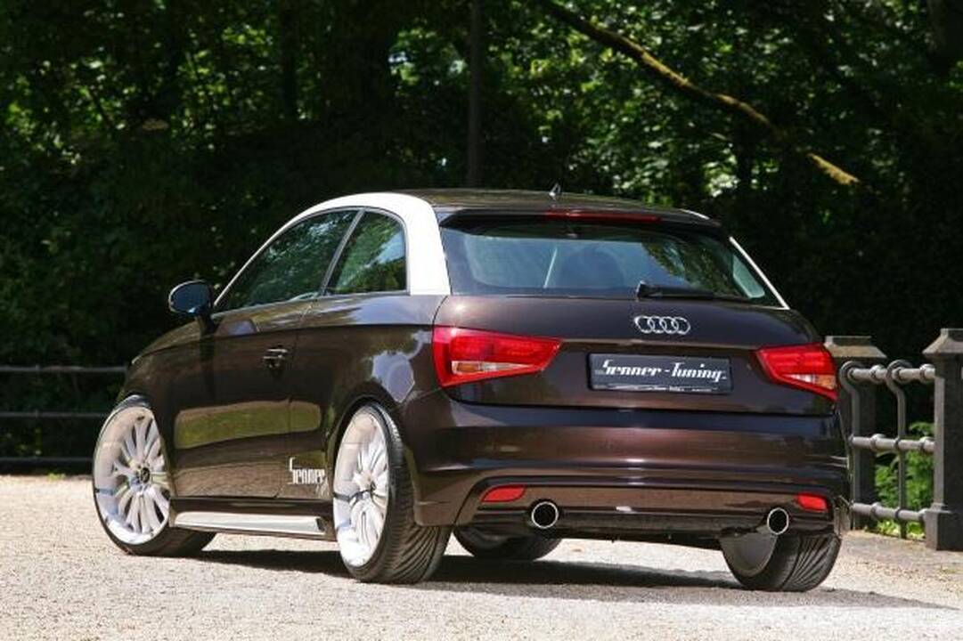 Papiktintas mažylis - "tiuninguotas Audi A1"