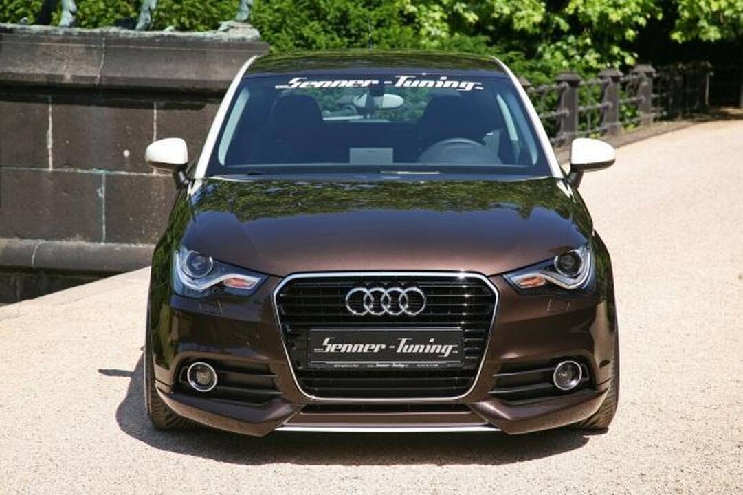 Papiktintas mažylis - "tiuninguotas Audi A1"