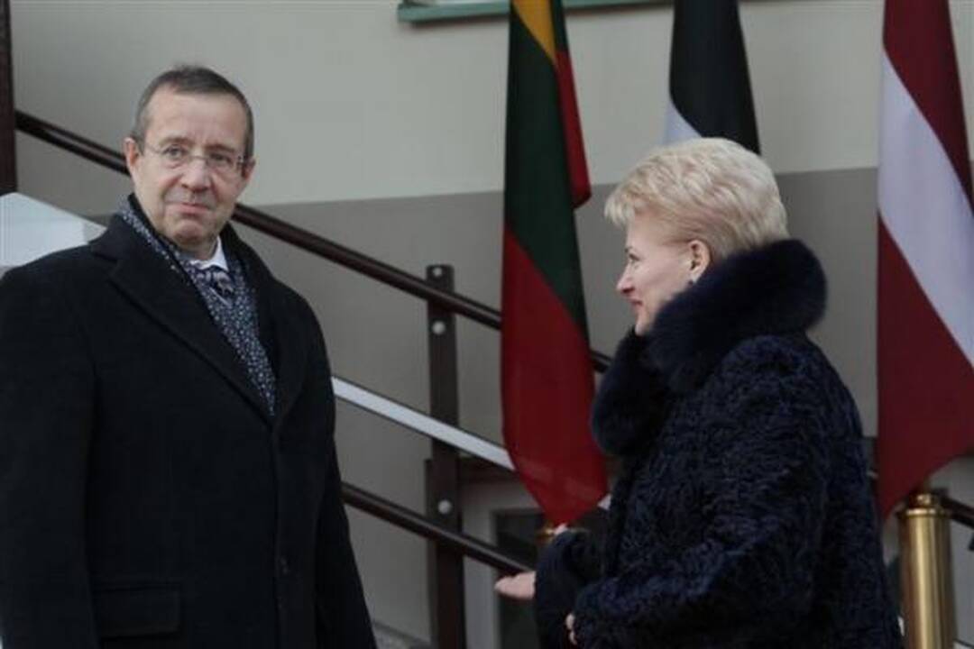 Baltijos šalių prezidentai kalbasi ir apie bendrą energetikos rinką