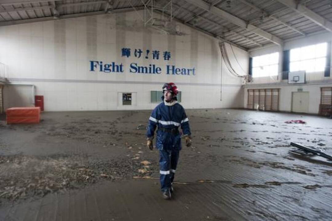 Japonai stichijos smūgį atlaikė garbingai