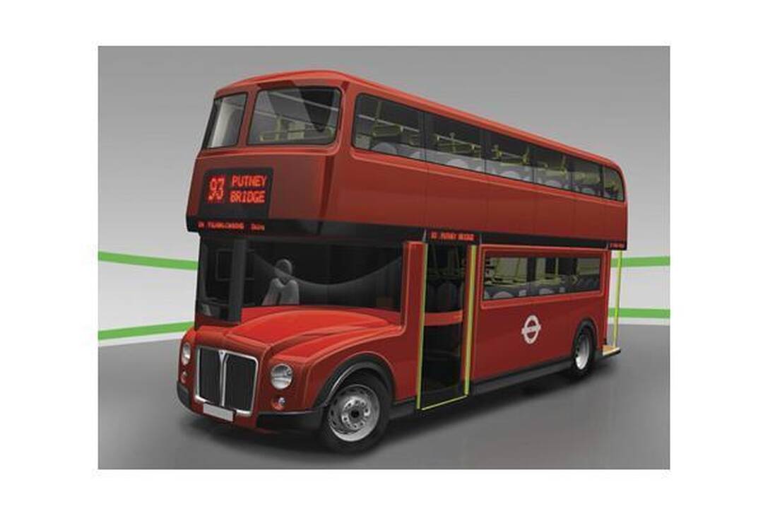 Olimpinėms žaidynėms – naujasis Londono dviaukštis 