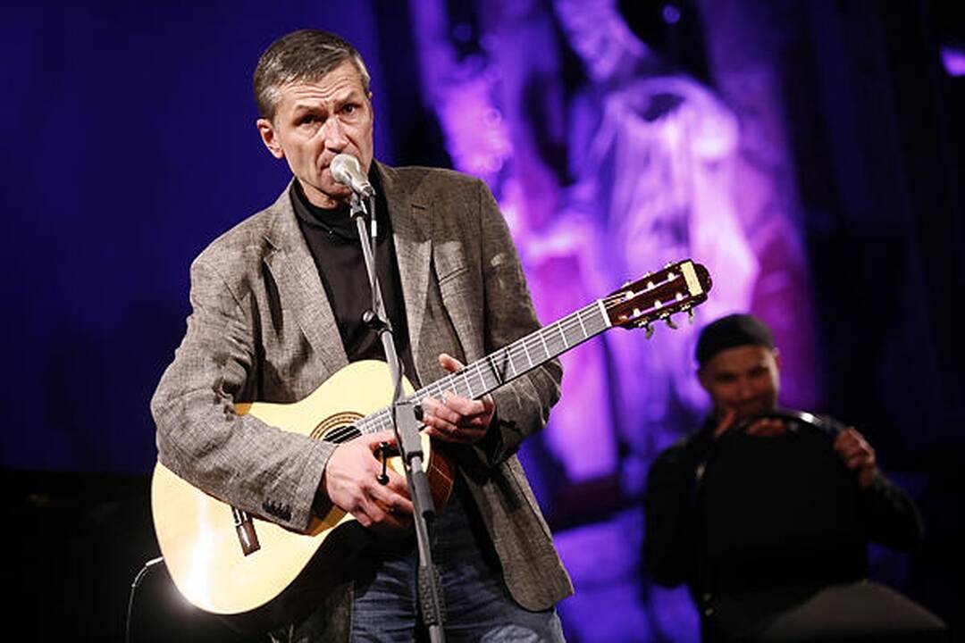 Pagrindinis bardų festivalio "Tai - aš" apdovanojimas - aktoriui S.Bareikiui