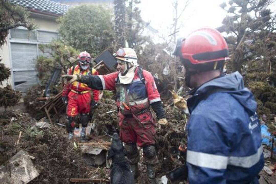 Japonai stichijos smūgį atlaikė garbingai