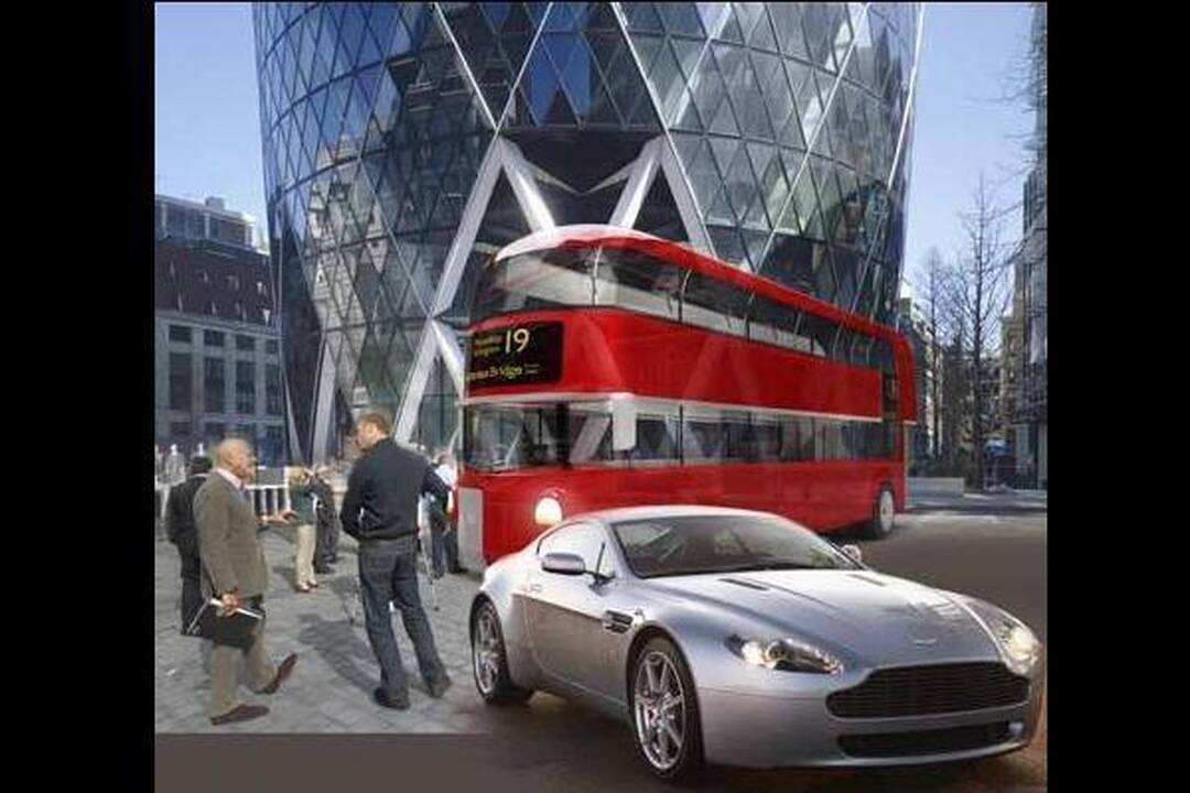 Olimpinėms žaidynėms – naujasis Londono dviaukštis 