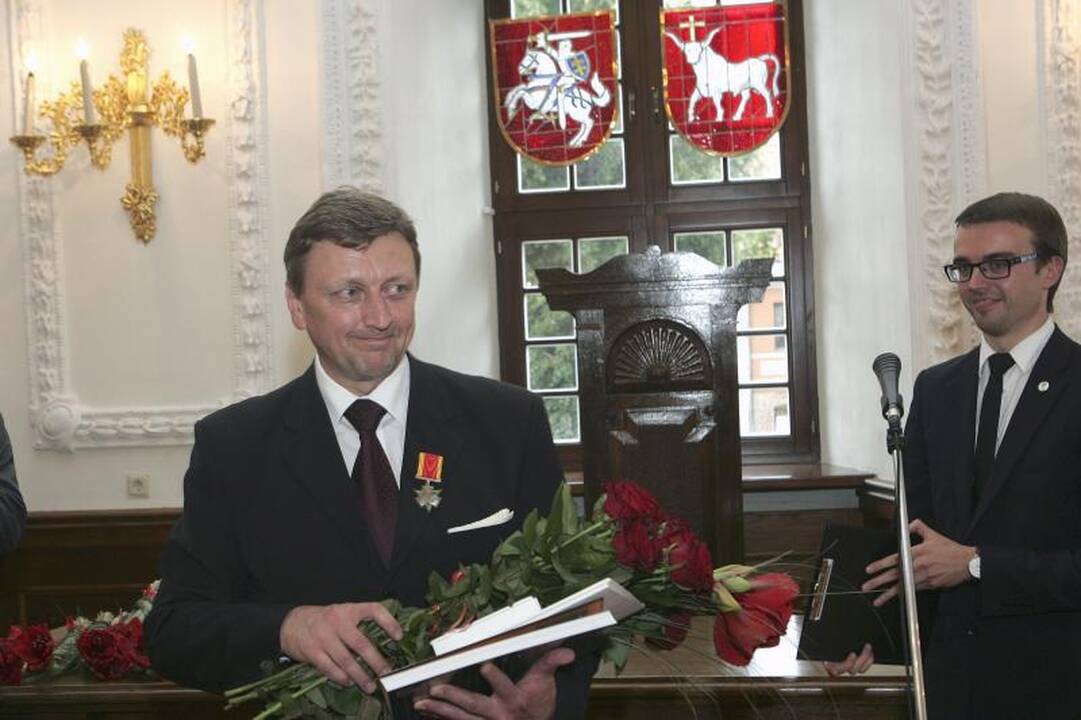 Kauno rotušėje įteikti Santakos garbės ženklai