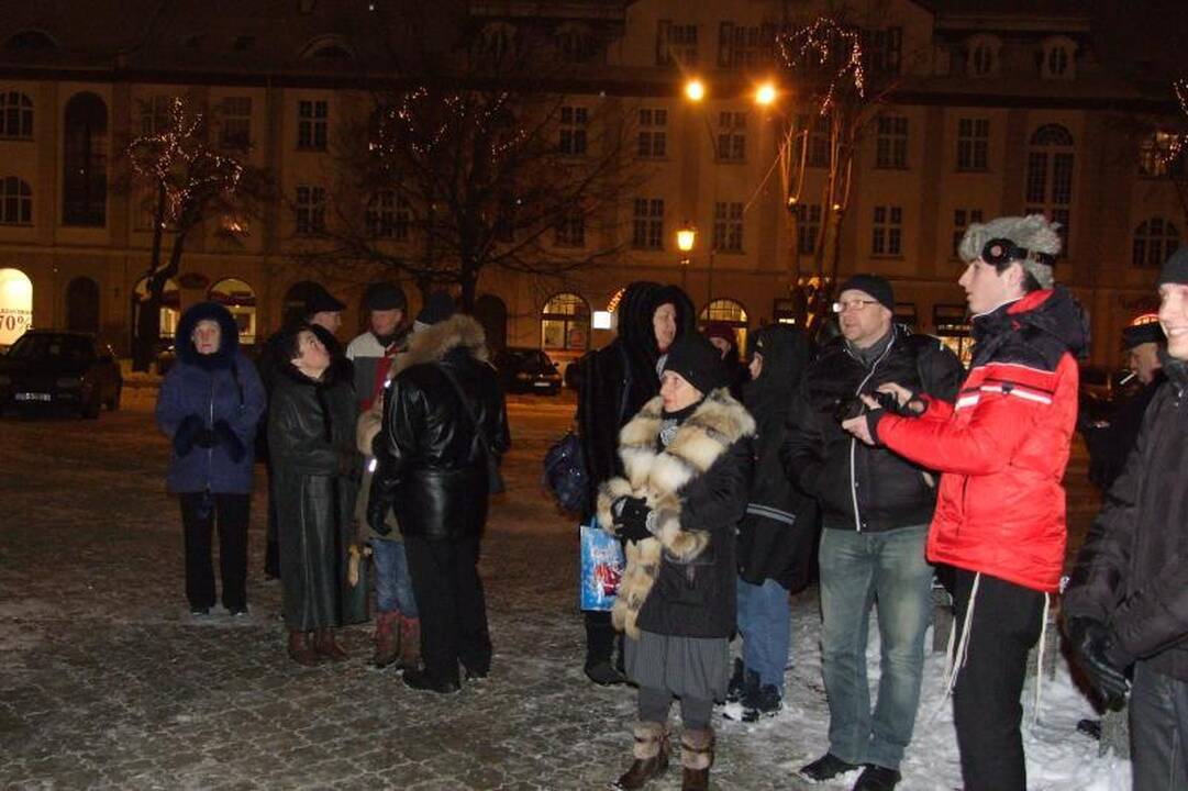 Klaipėdos žydų bendruomenė uždegė Didžiąją Menorą