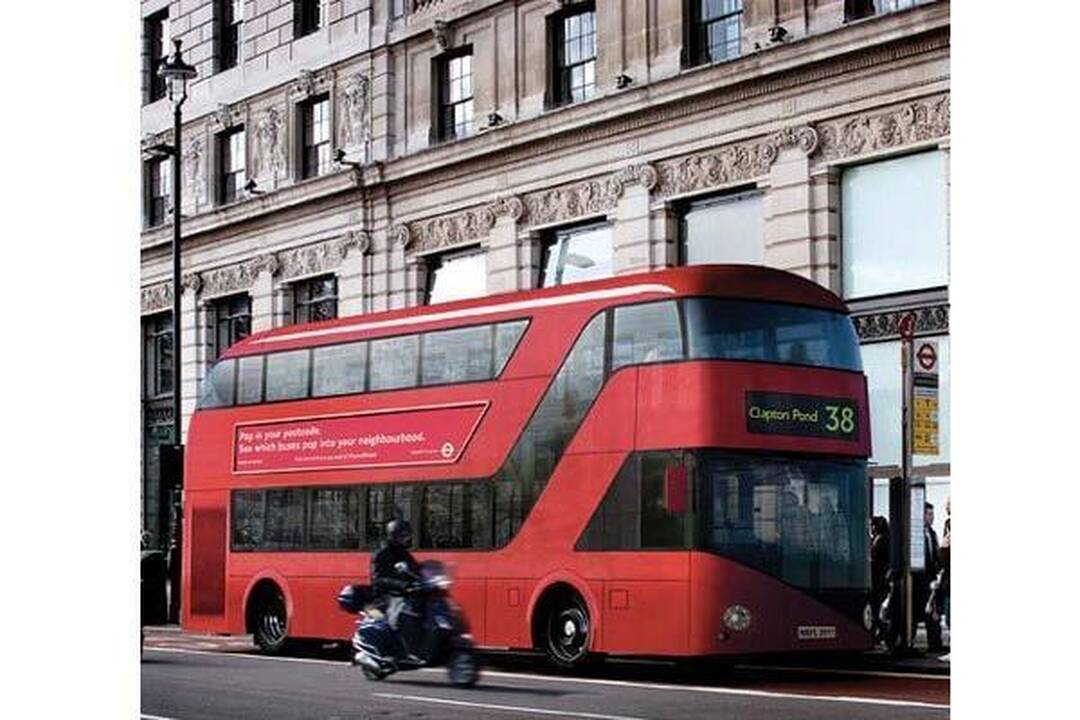 Olimpinėms žaidynėms – naujasis Londono dviaukštis 