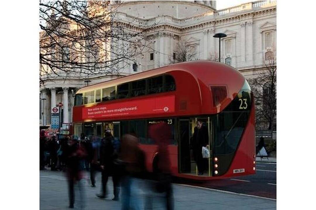 Olimpinėms žaidynėms – naujasis Londono dviaukštis 