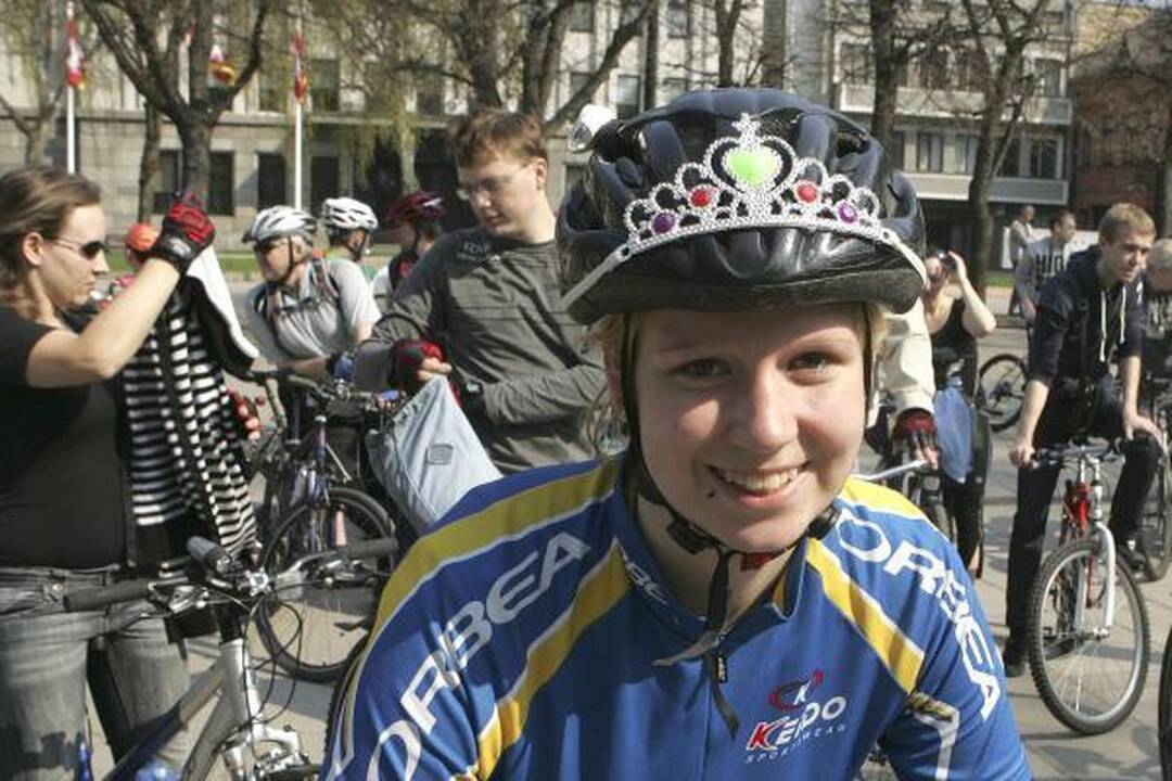 Kauno dviratininkų parade – keli šimtai dalyvių (papildyta)  