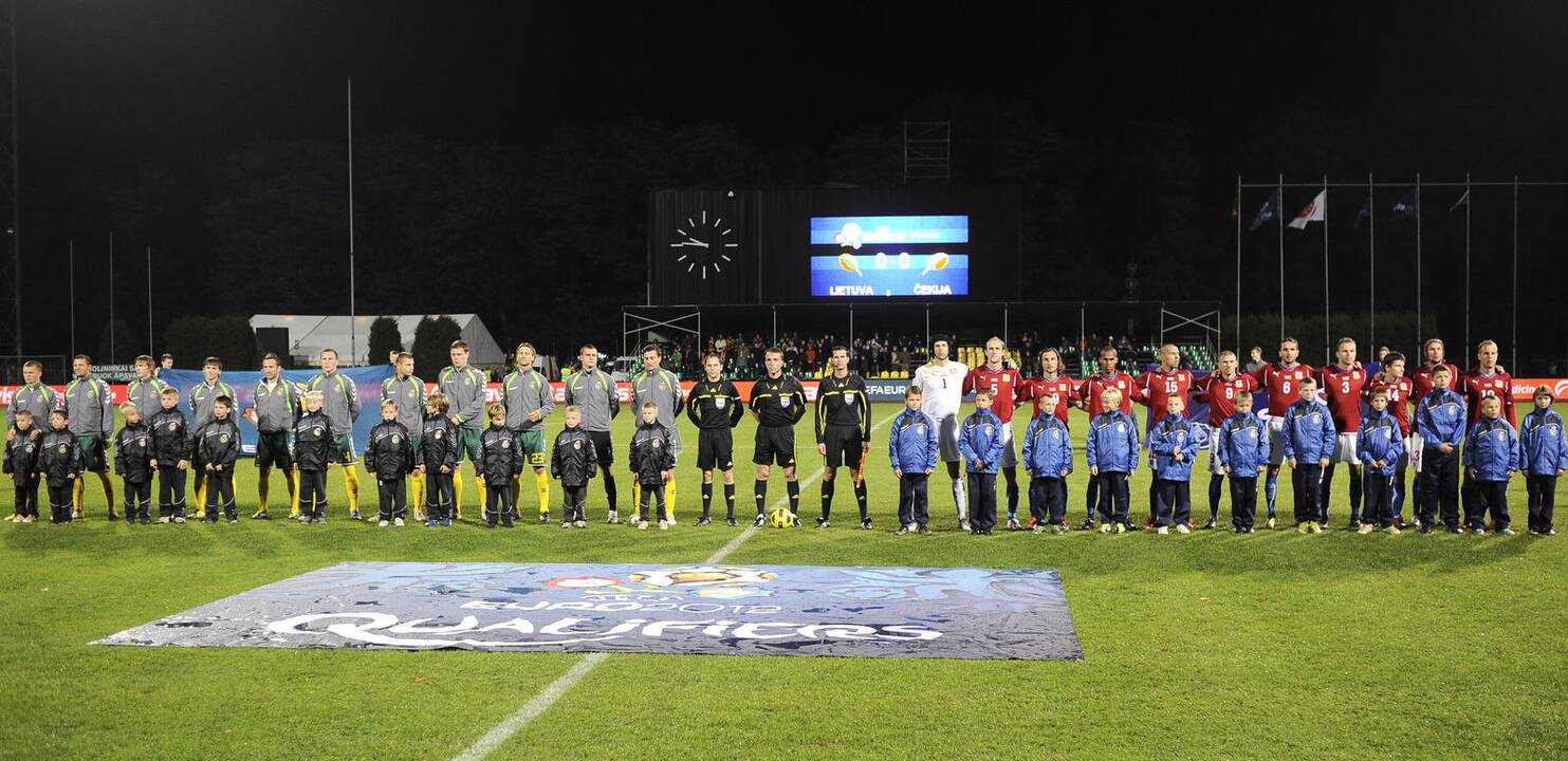 Euro2012 atranką lietuviai baigė eiliniu pralaimėjimu