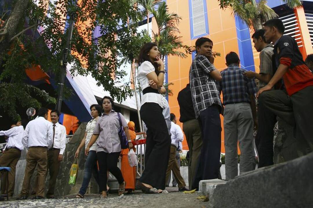Per žemės drebėjimus Indonezijoje mirė penki žmonės