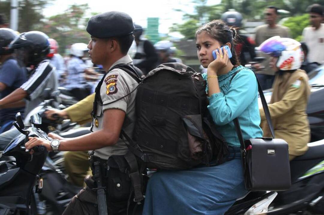 Per žemės drebėjimus Indonezijoje mirė penki žmonės
