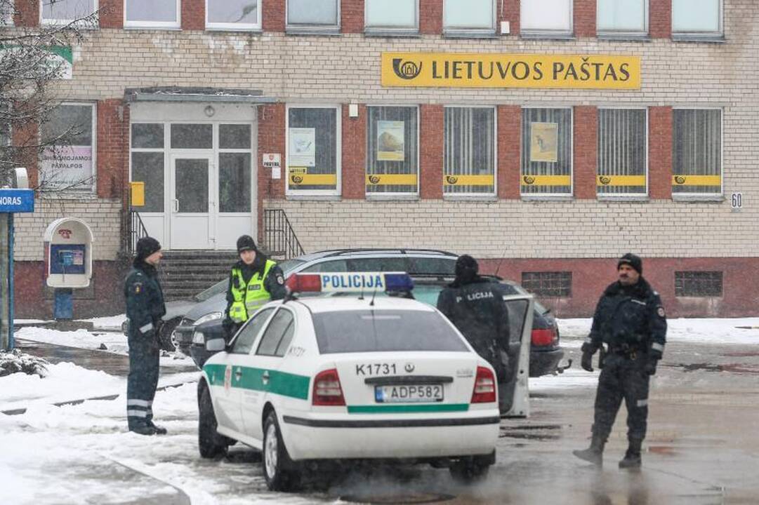 Evakuotas Garliavos paštas bei seniūnija, sprogmenų nerasta