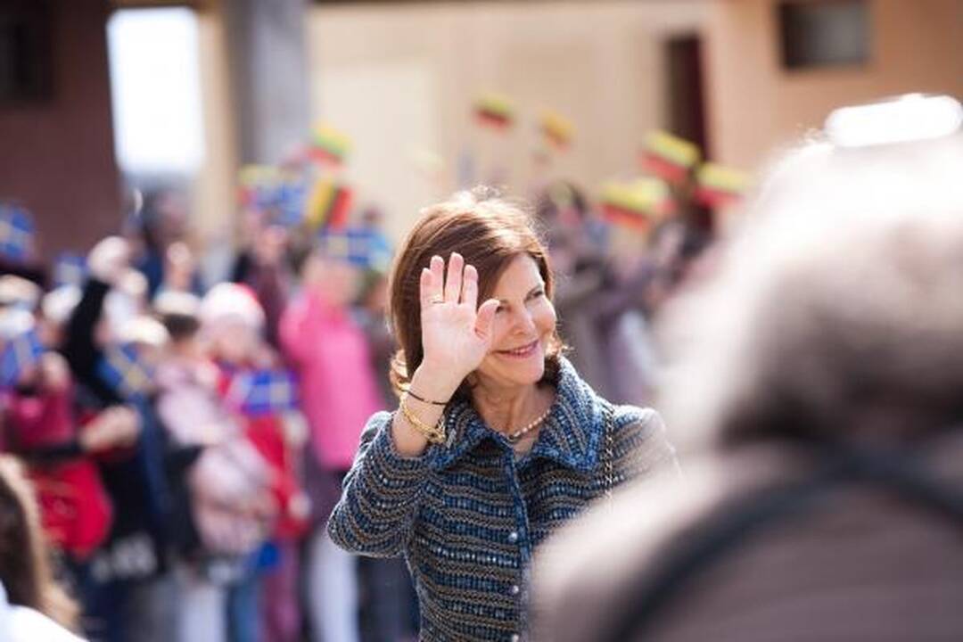 Lietuvoje vieši Švedijos karalienė Silvija (papildyta)