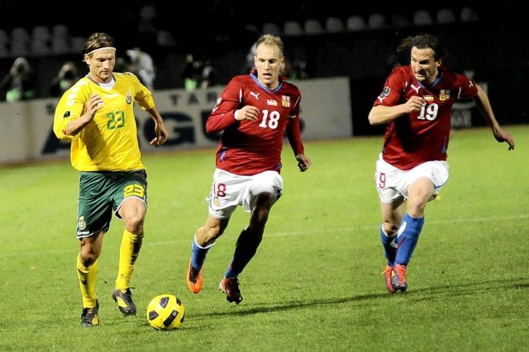 Euro2012 atranką lietuviai baigė eiliniu pralaimėjimu