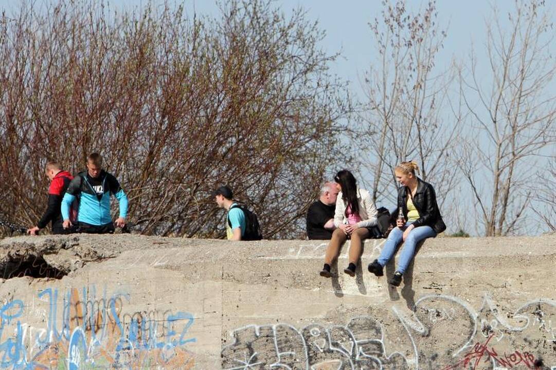 Klaipėdiečiai atidarė paplūdimių sezoną 