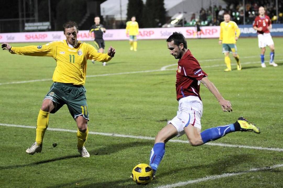 Euro2012 atranką lietuviai baigė eiliniu pralaimėjimu