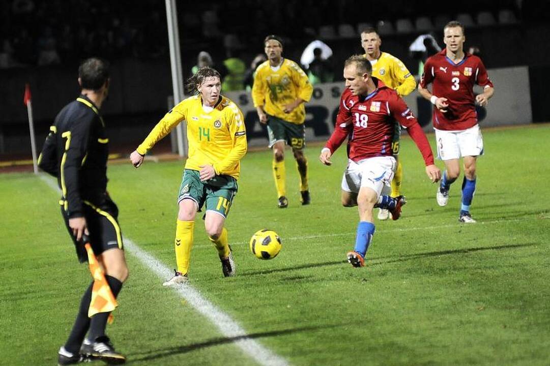 Euro2012 atranką lietuviai baigė eiliniu pralaimėjimu