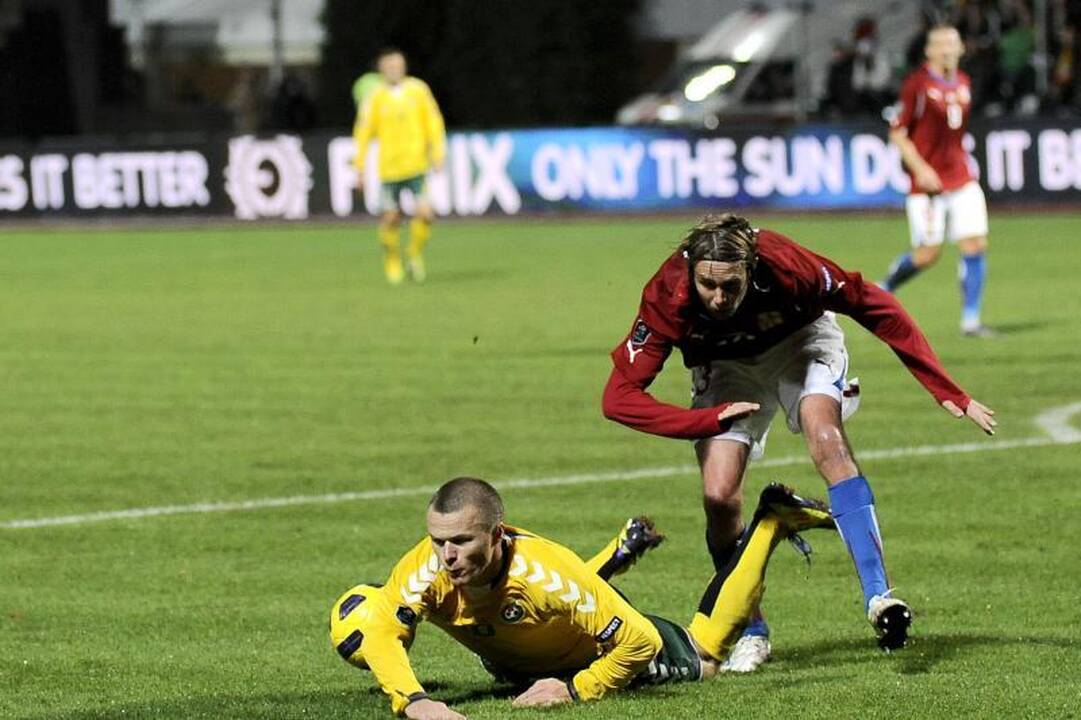 Euro2012 atranką lietuviai baigė eiliniu pralaimėjimu