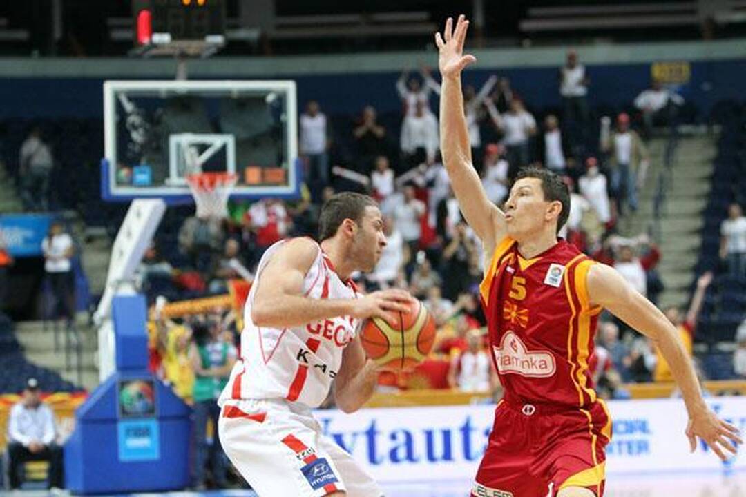Makedonai paskutinėm sekundėm palaužė gruzinus - 65:63