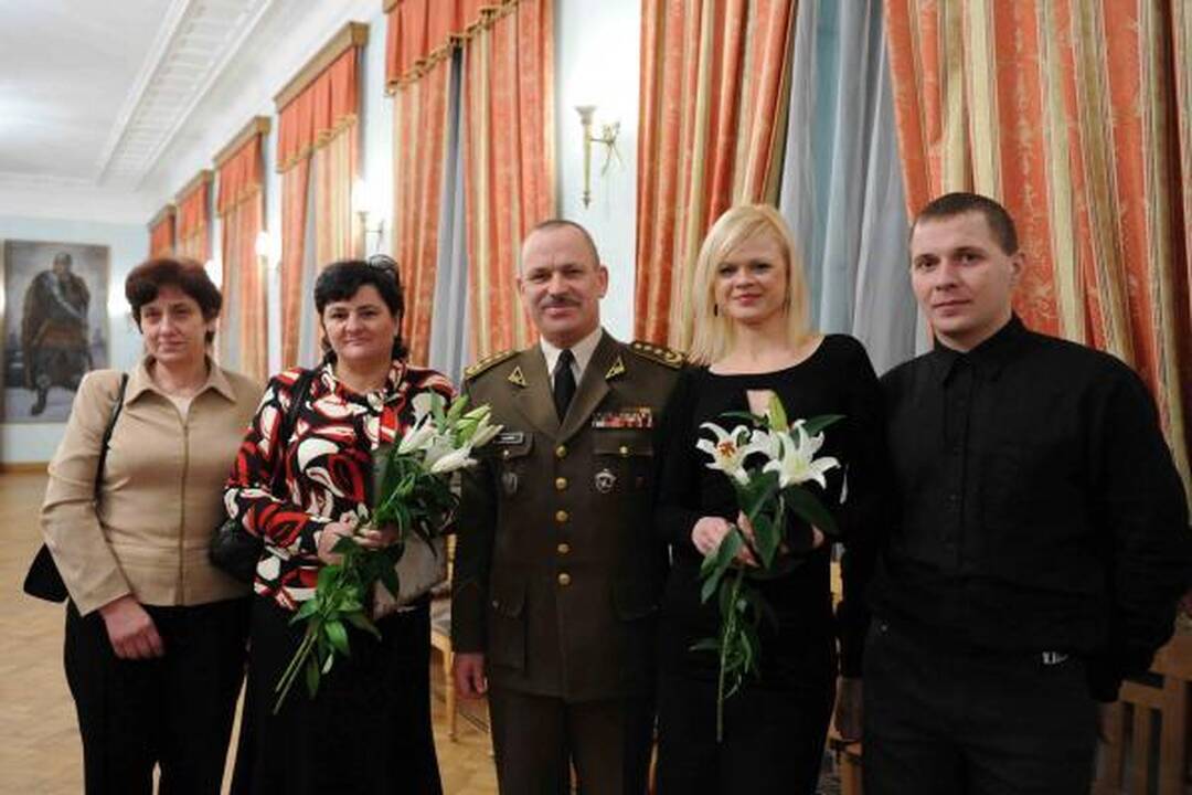 Kaune pagerbti „Lietuvos karžygio“ vardą pelnę kariai ir civiliai