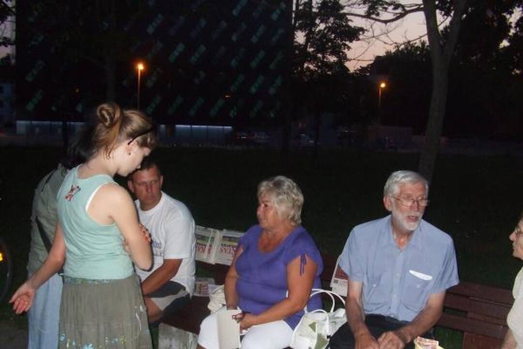 Badaujantys D.Kedžio šalininkai policijos nesulaukė