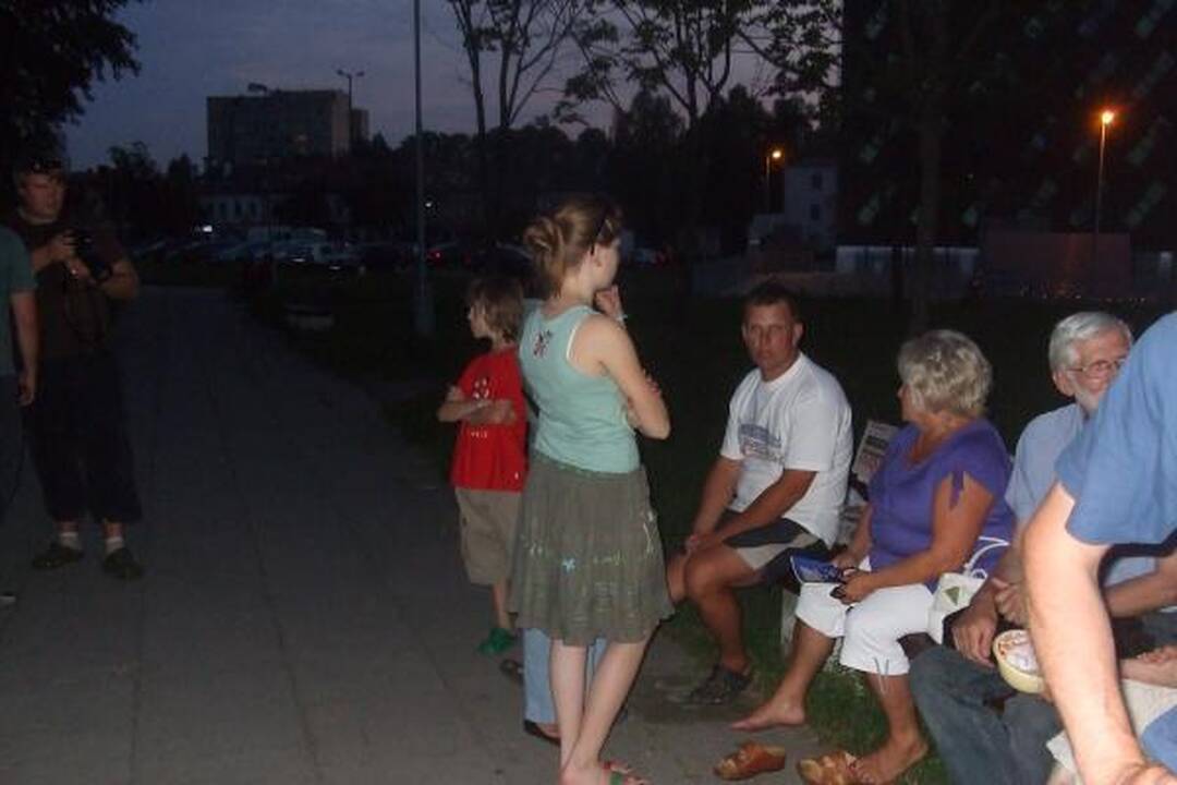 Badaujantys D.Kedžio šalininkai policijos nesulaukė