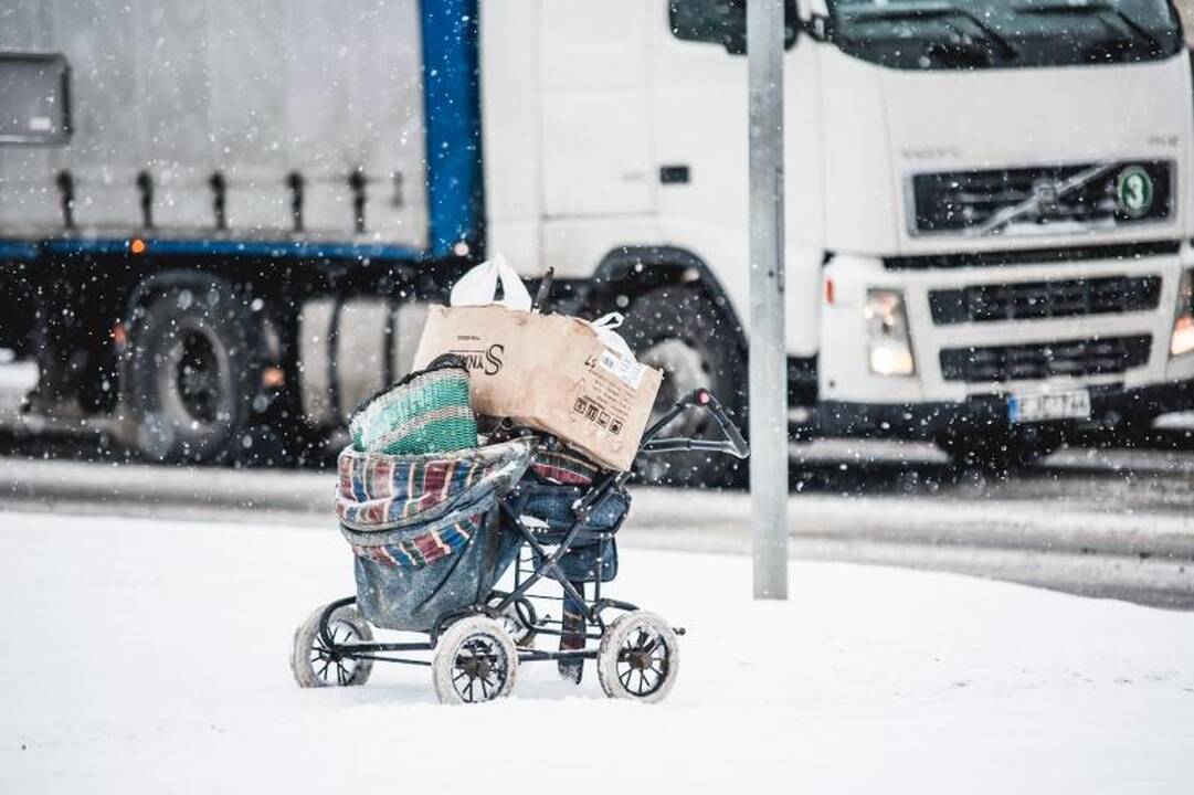 Valdininkas: nėra prasmės valyti gatvių, kai sninga!