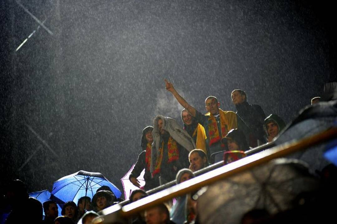 Euro2012 atranką lietuviai baigė eiliniu pralaimėjimu