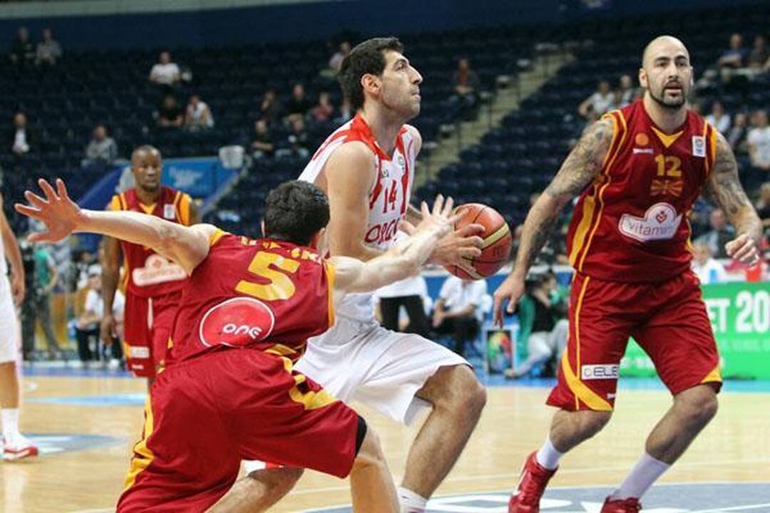 Makedonai paskutinėm sekundėm palaužė gruzinus - 65:63
