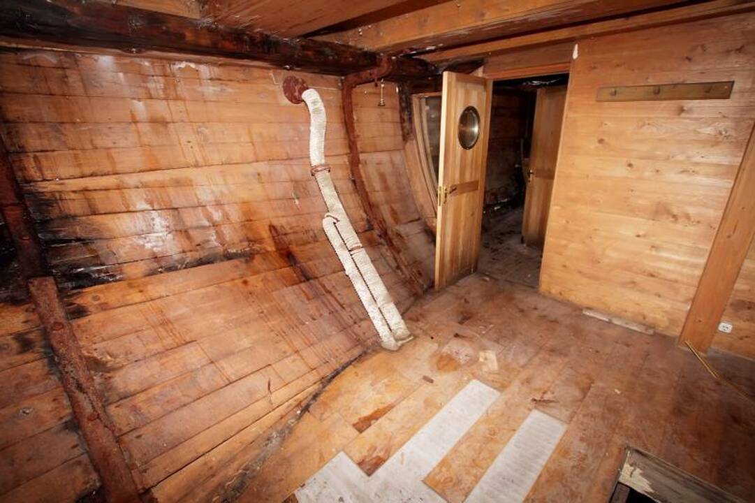Burlaivį „Meridianas“ remontuoti temps po savaitės