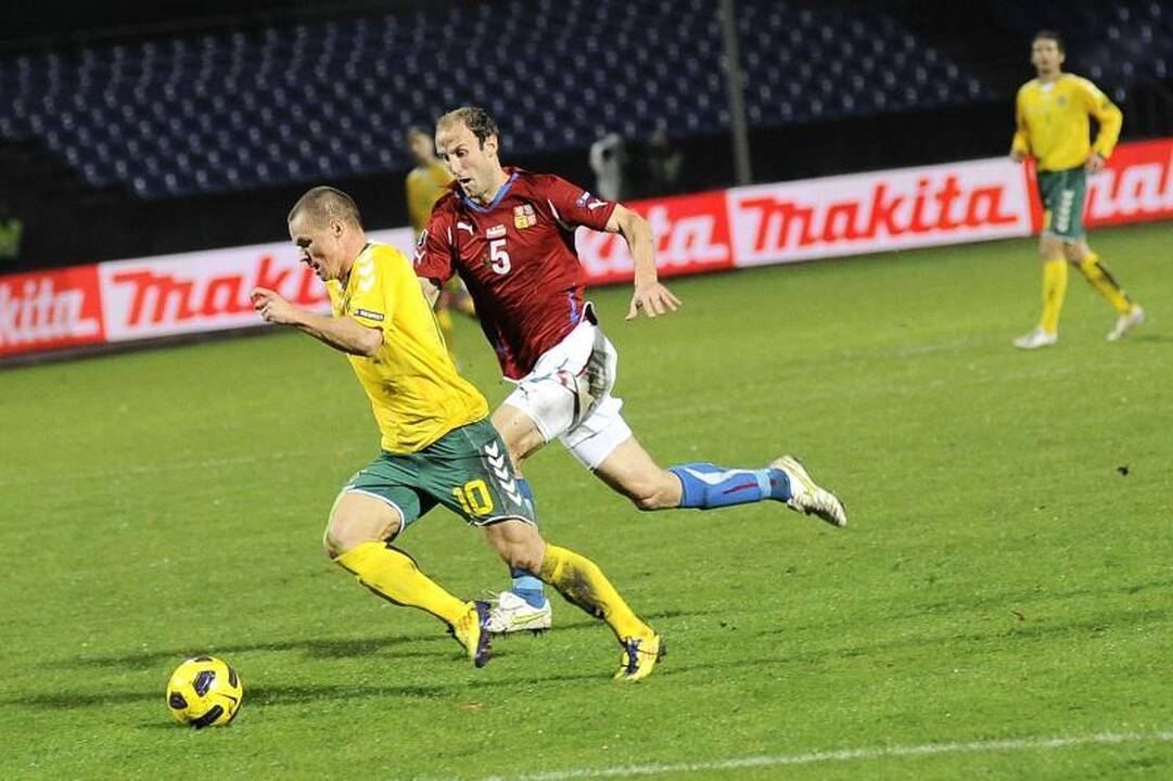 Euro2012 atranką lietuviai baigė eiliniu pralaimėjimu
