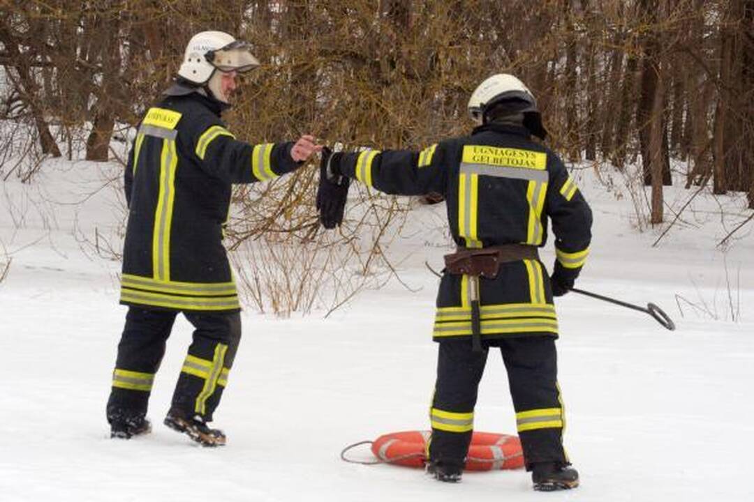 Prie tilto netoli Seimo rūmų į Nerį nušoko žmogus (papildyta)