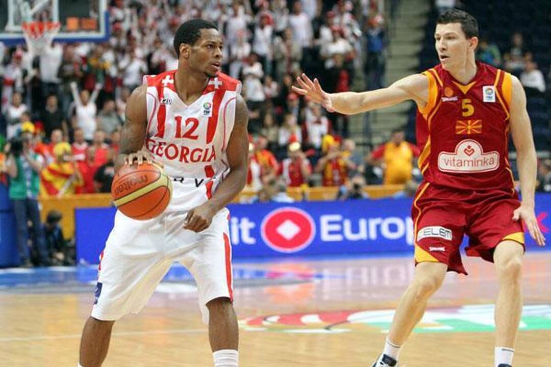 Makedonai paskutinėm sekundėm palaužė gruzinus - 65:63