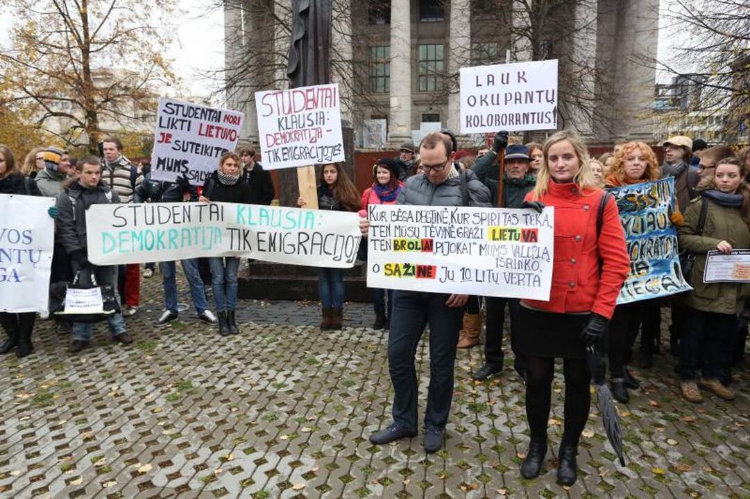 Klaipėdoje skamba tūstančių Lietuvos vaikų balsai
