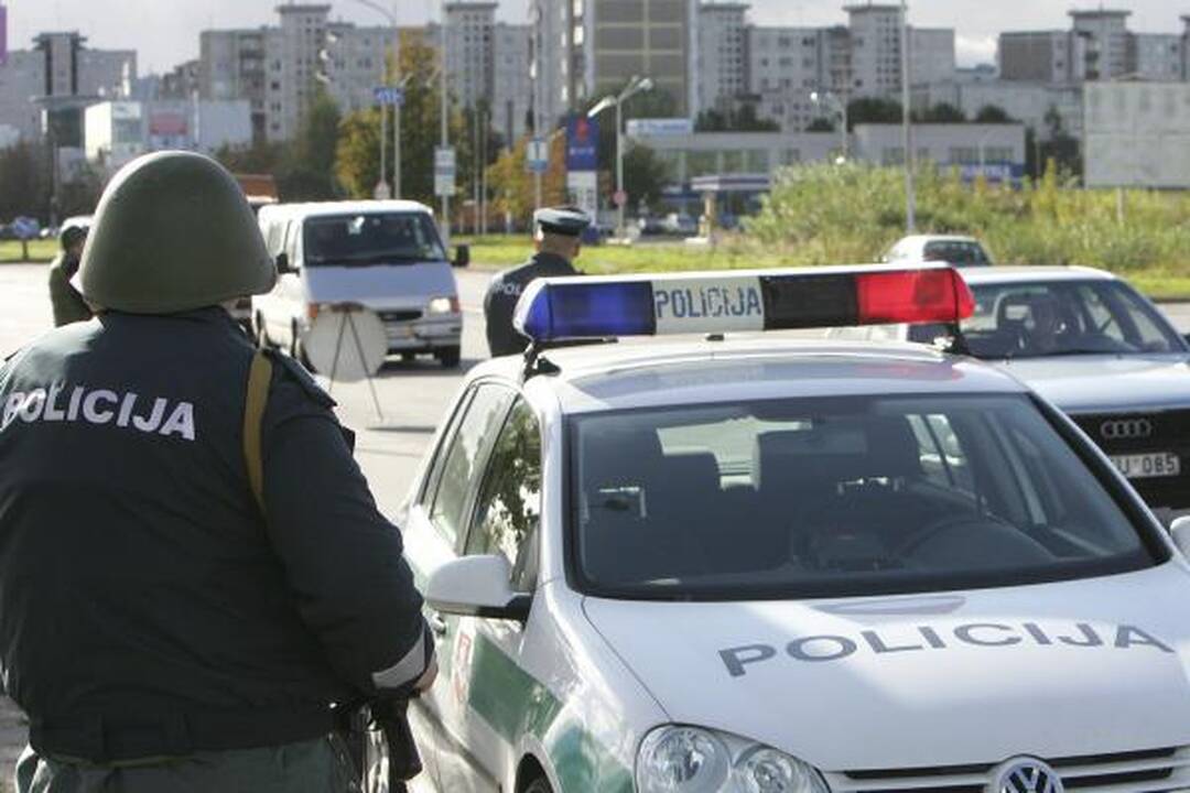 Kauną apjuosė policijos ir specialiųjų tarnybų žiedas