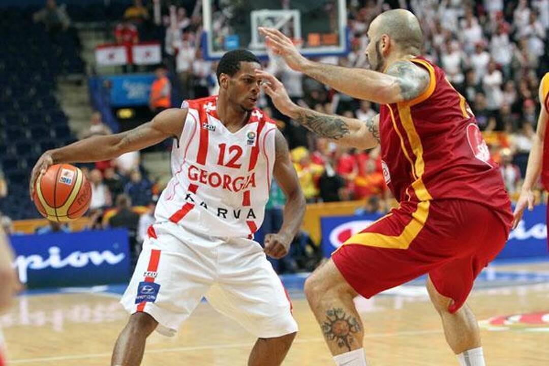 Makedonai paskutinėm sekundėm palaužė gruzinus - 65:63