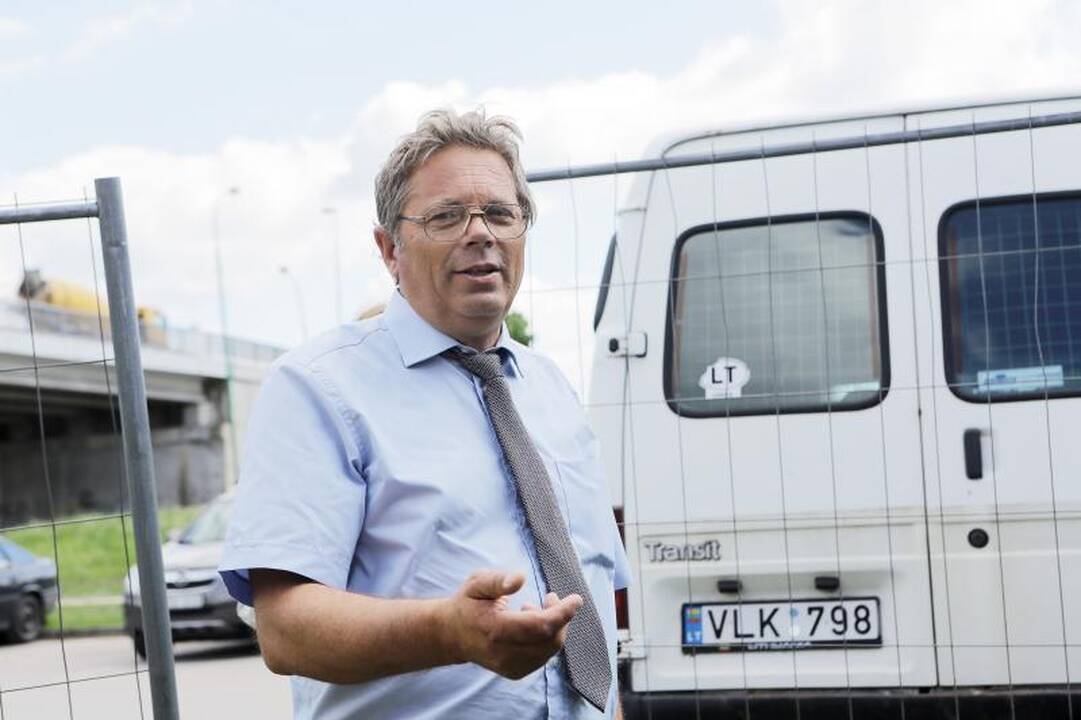 Dviračių take – atlyginimų nesulaukiančių darbininkų streikas