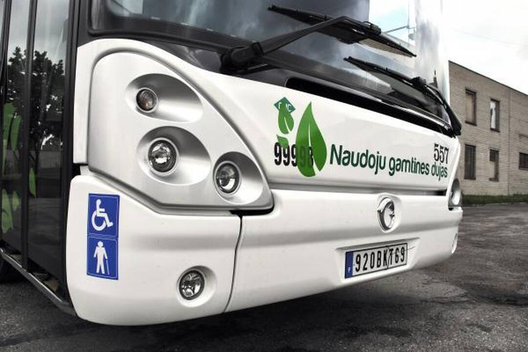 Naujas autobusas Klaipėdoje važinės tik savaitę