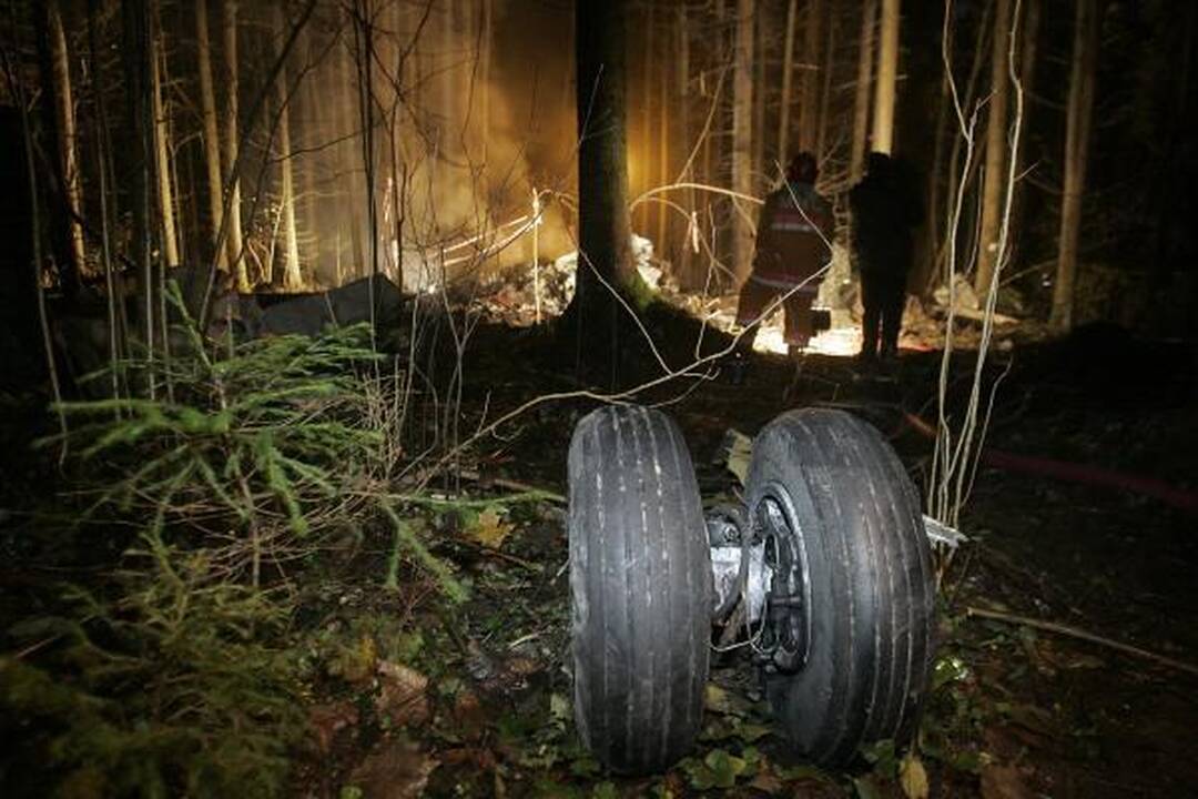 Netoli Minsko - lėktuvo iš Rusijos katastrofa