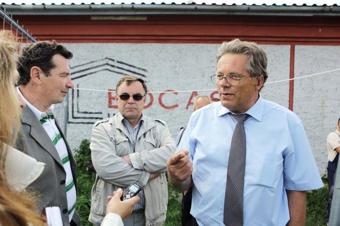 Dviračių take – atlyginimų nesulaukiančių darbininkų streikas
