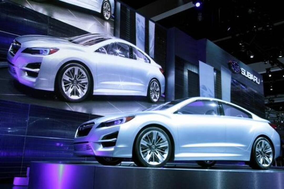 Sužvėrėjusi naujoji "Impreza"?