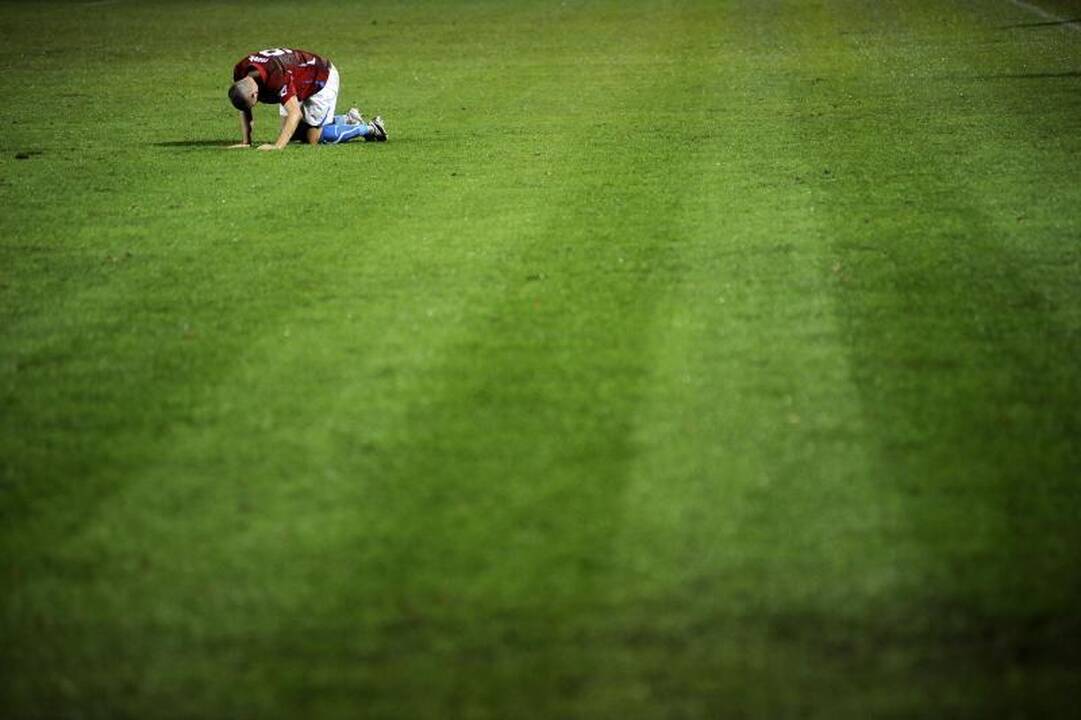 Euro2012 atranką lietuviai baigė eiliniu pralaimėjimu