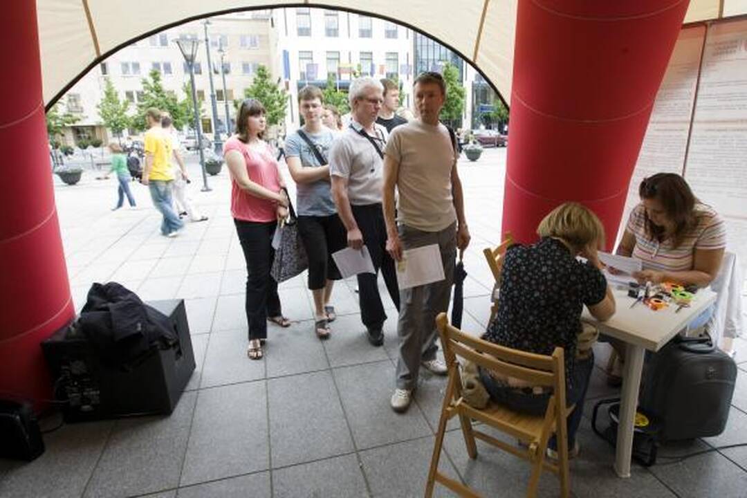Kraujo donorų akcijoje surinkta 100 kraujo maišelių