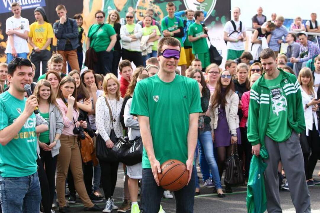 Naujieji LKL čempionai šėliojo „Žalgirio“ 3 prieš 3 turnyre