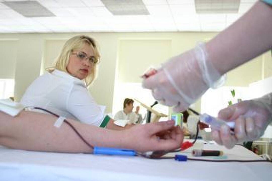 Gerumo dieną klaipėdiečiai kviečiami aukoti kraujo
