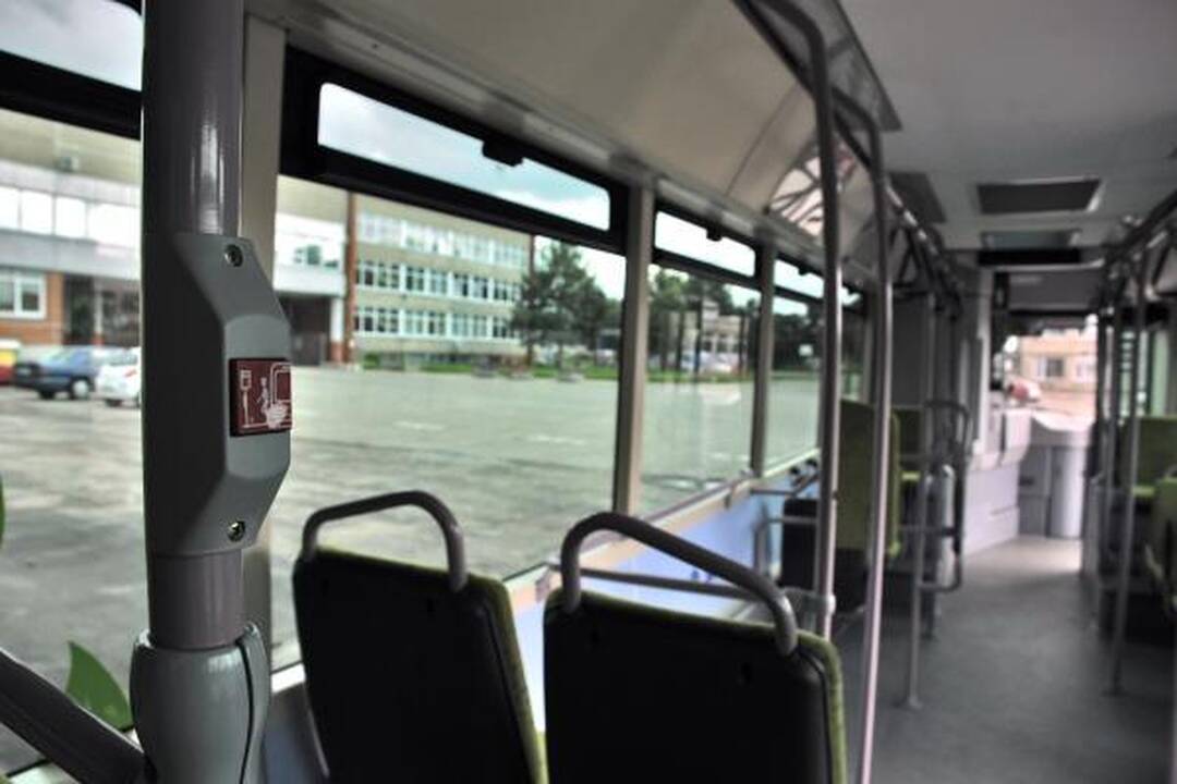 Naujas autobusas Klaipėdoje važinės tik savaitę
